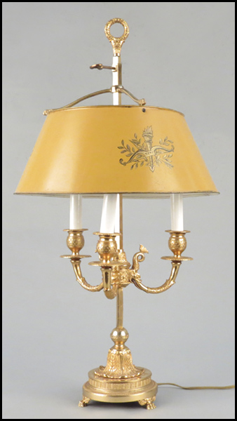 GILT BRONZE BOUILLOTTE TABLE LAMP  177529