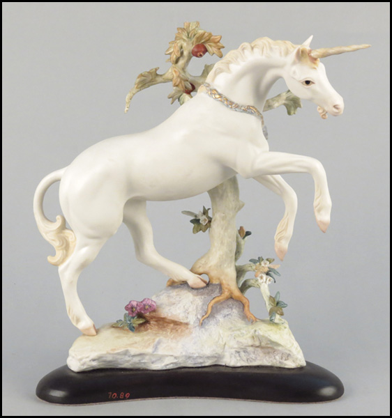 CYBIS PORCELAIN FIGURE OF A UNICORN  177540