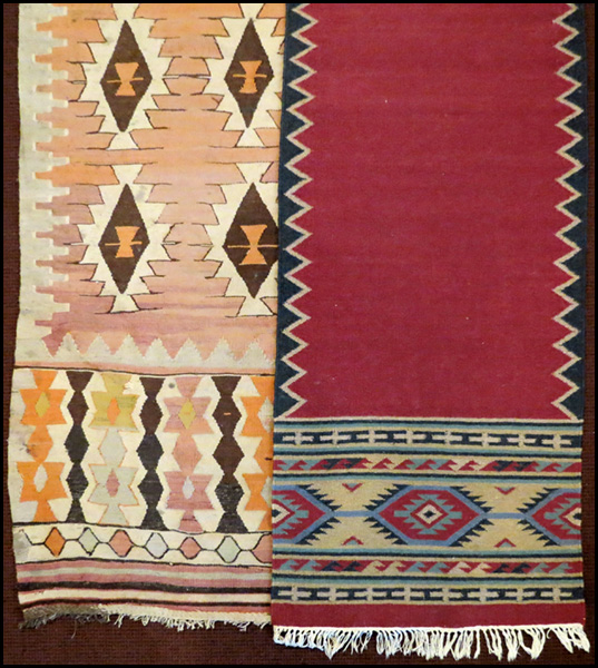 KILIM RUG Together with a runner 177674