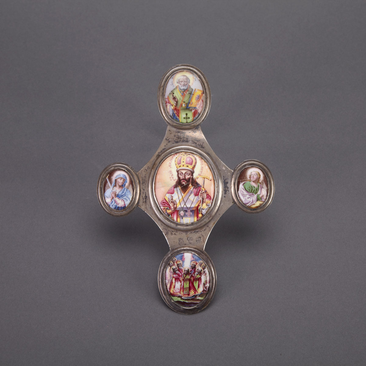 Russian Silver and Painted Enamel 177753