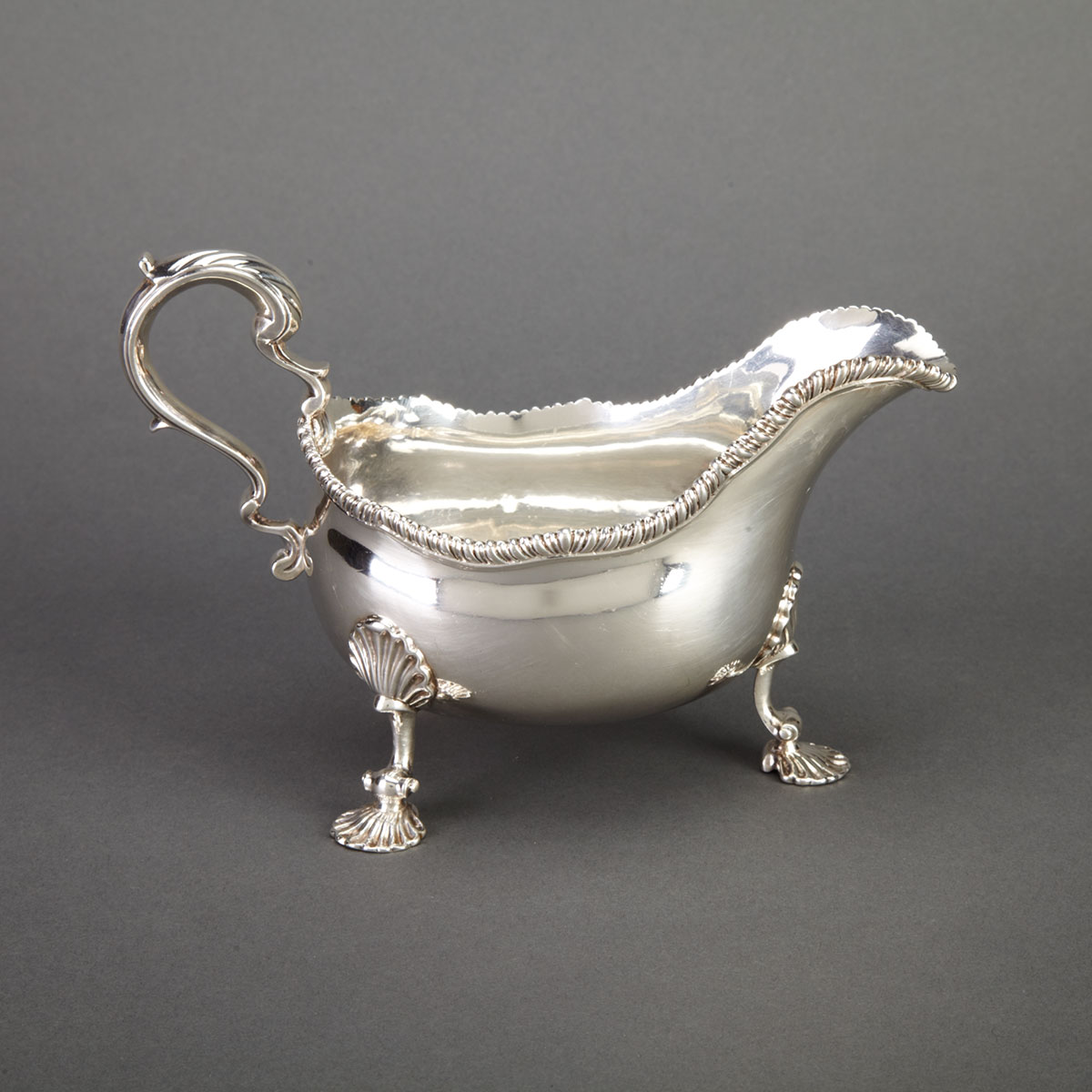 George III Silver Sauce Boat Daniel 17776e