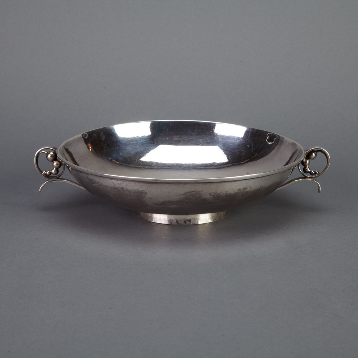 Canadian Silver Two-Handled Shallow