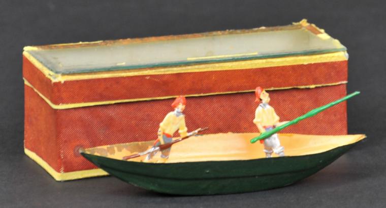 ISSMEYER BOAT WITH TWO MEN Germany very