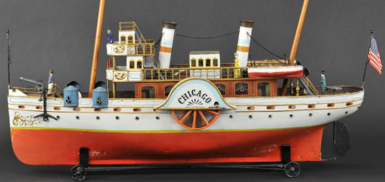 MARKLIN PADDLE WHEELER CHICAGO  1778f6