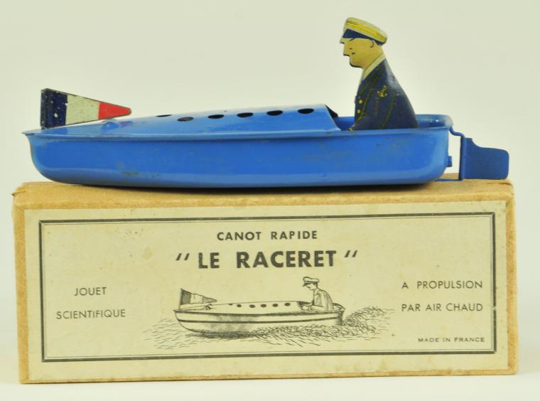 ''LE RACERET'' SPEEDBOAT IN BOX