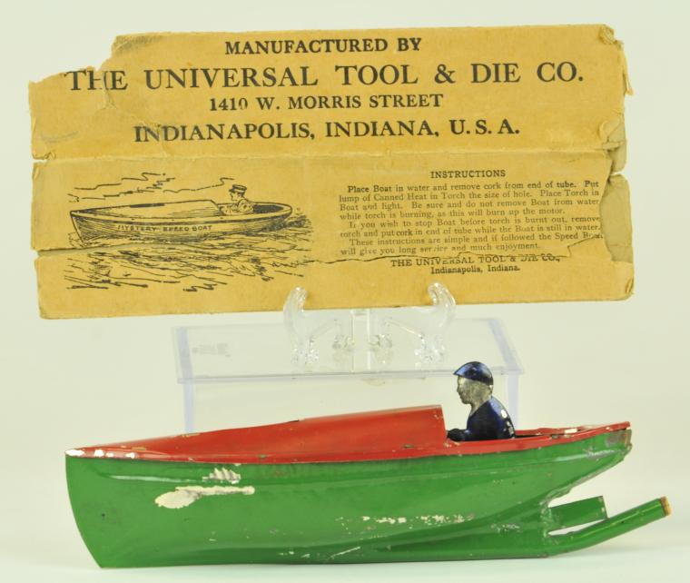 UNIVERSAL SPEEDBOAT WITH BOX Indianapolis