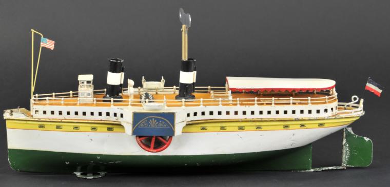 MARKLIN PADDLEWHEELER Germany 5066 46 1778fc