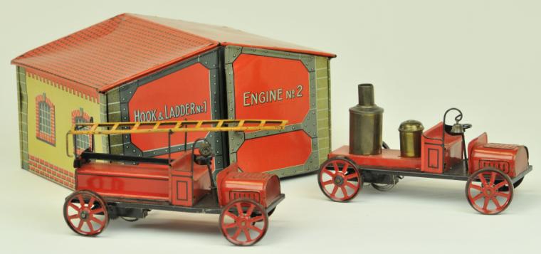 BING FIRE DEPT STATION WITH TWO 177934