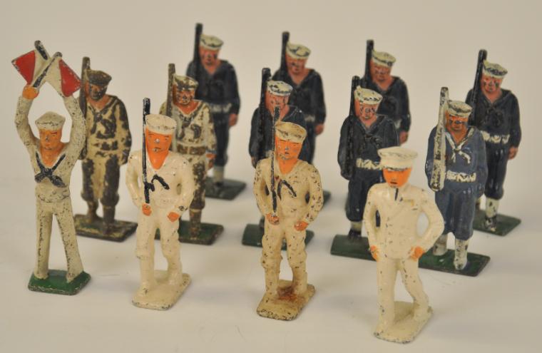 GROUPING OF DIME STORE FIGURES