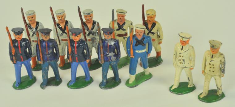 LOT OF SAILORS Grouping includes