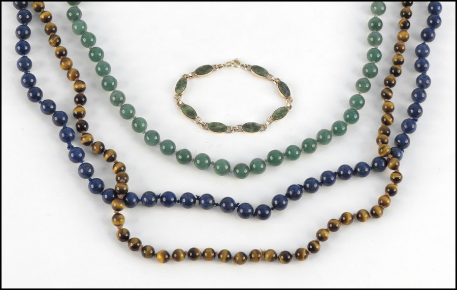 LAPIS BEAD NECKLACE Together with 1779da