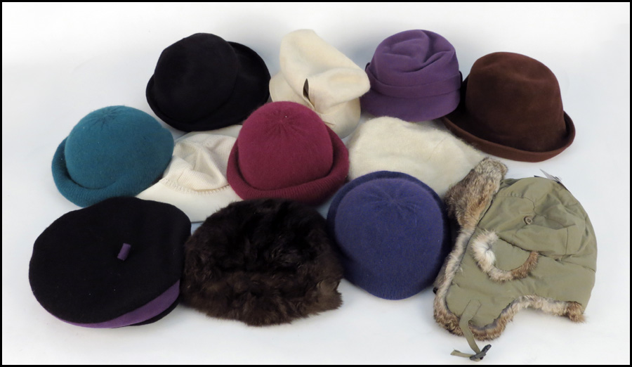 COLLECTION OF HATS Includes Saks 177a1a