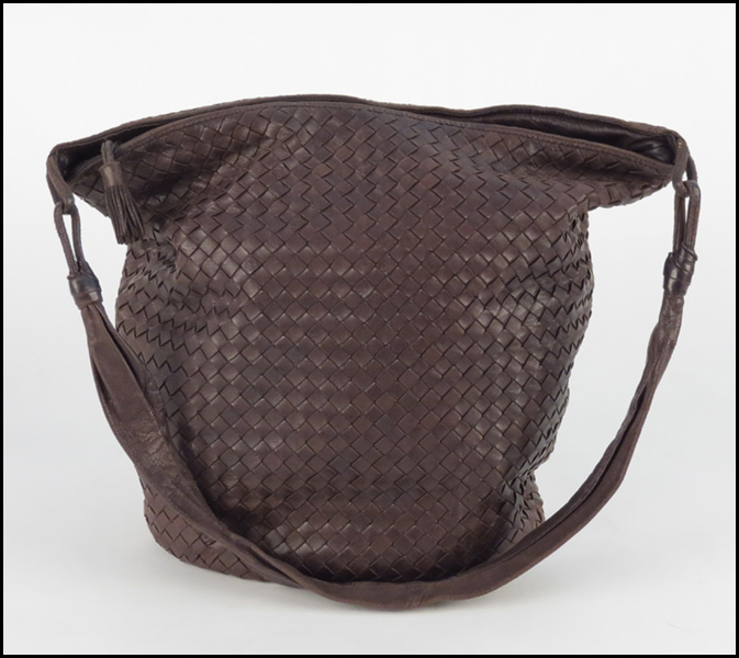 BOTTEGA VENETA BROWN WOVEN LEATHER 177abe