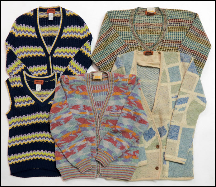 GROUP OF MISSONI KNITS. Comprised