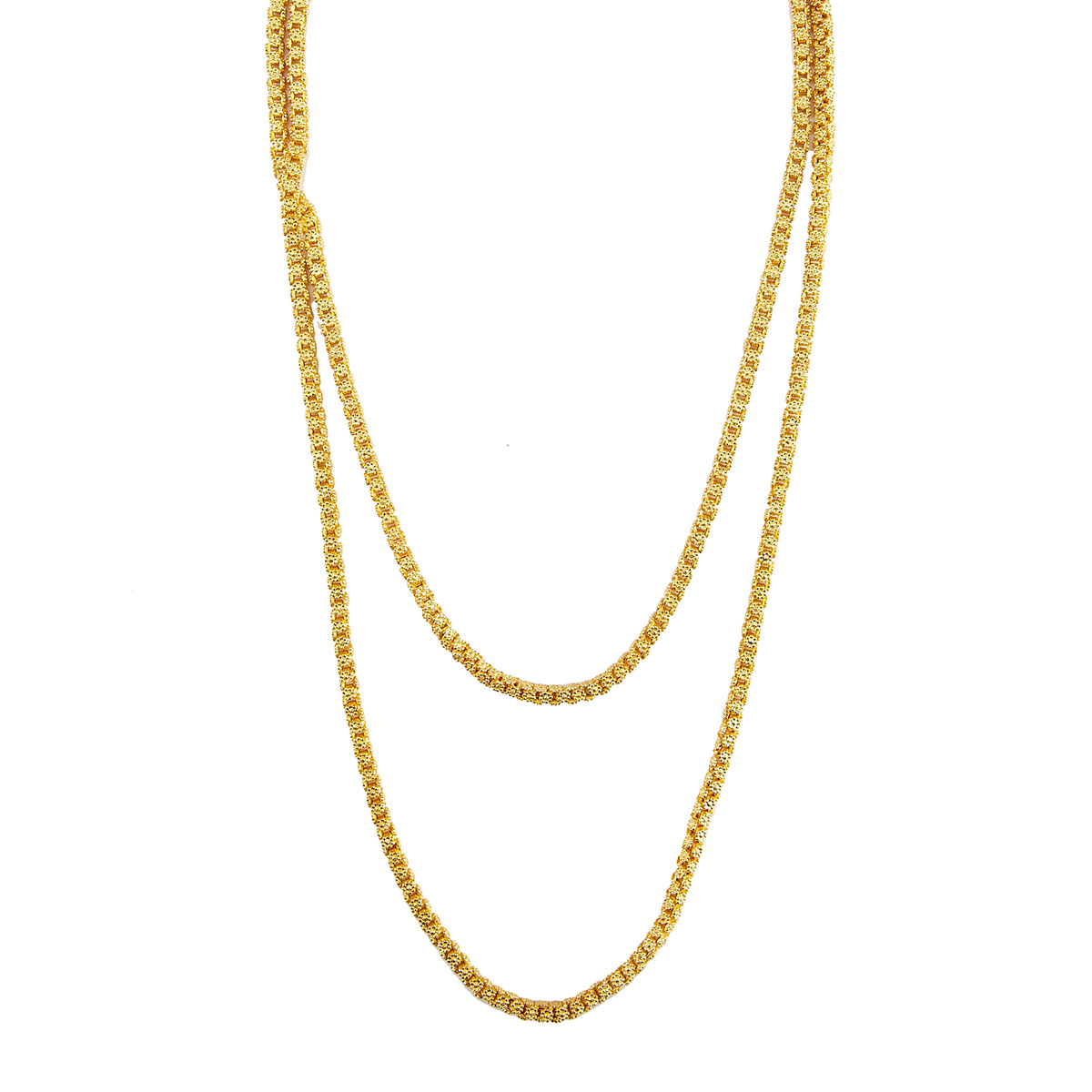 Maltese 18k Yellow Gold Chain 