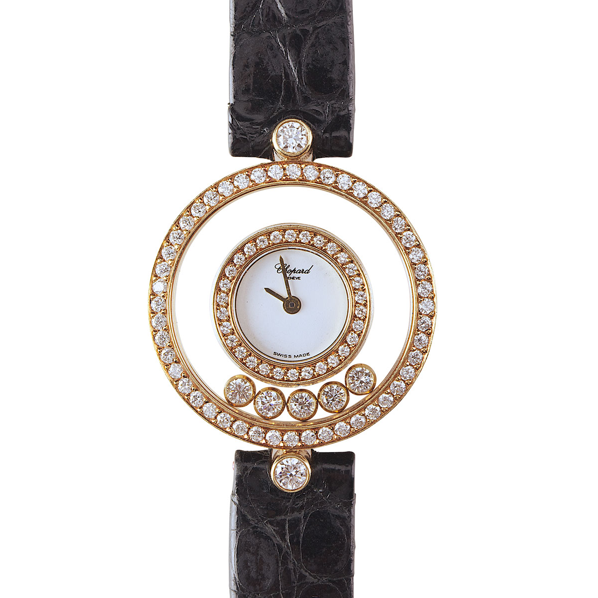 Lady??Ts Chopard ?Happy Diamonds? Wristwatch