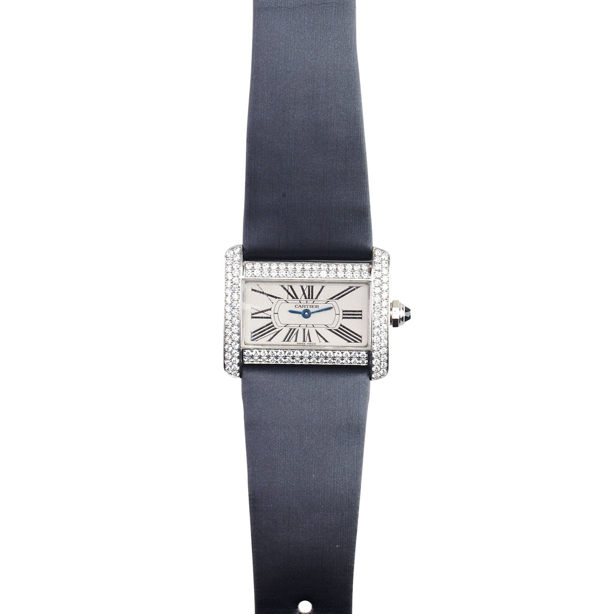 Lady Ts Cartier Tank Divan Wristwatch 177b4b