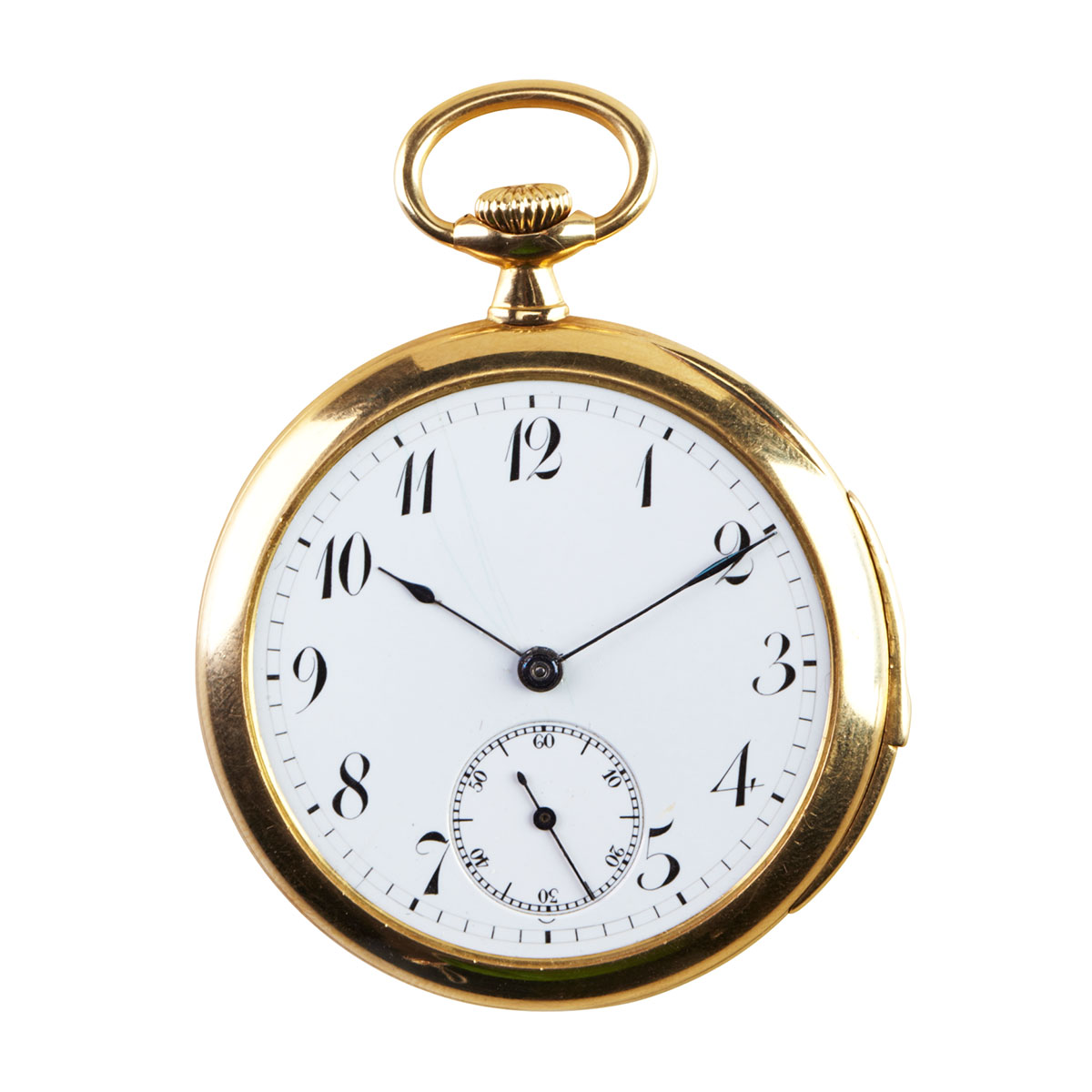 Openface Dress Pocket Watch With