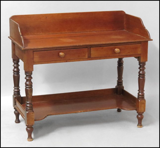 CHERRY WASHSTAND. H: 36'' W: 42''