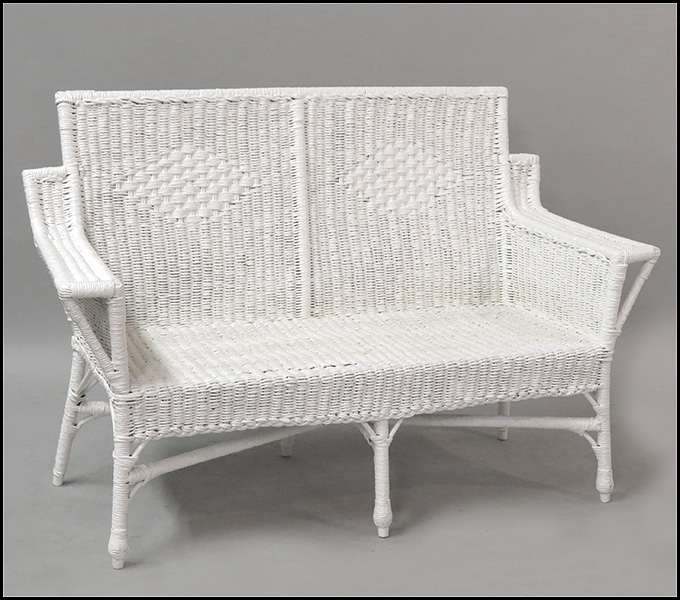 EARLY 20TH CENTURY WICKER SUITE  177bea