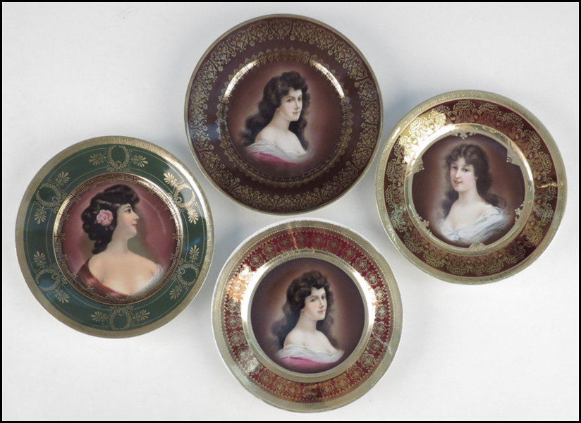 FOUR ROYAL VIENNA STYLE PORCELAIN 177c79