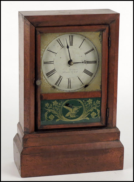 AMERICAN EIGHT DAY SHELF CLOCK  177c88