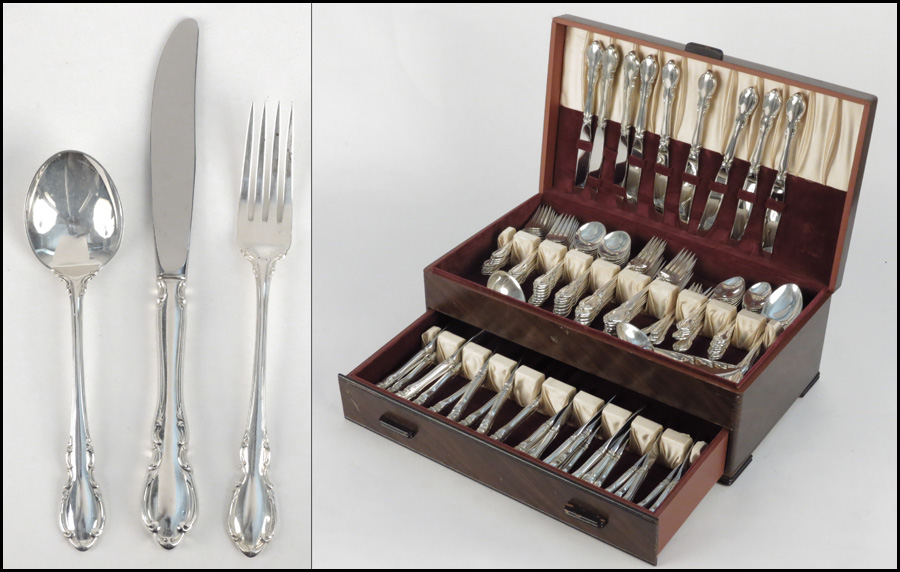 TOWLE STERLING SILVER FLATWARE SERVICE