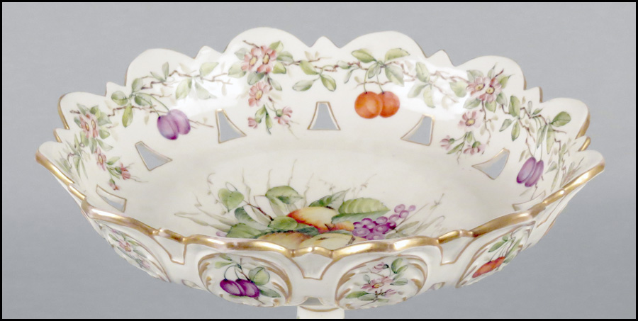 CONTINENTAL PORCELAIN COMPOTE.