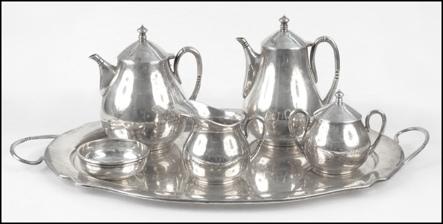 MEXICAN STERLING SILVER TEA AND