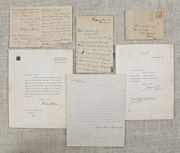 Group of Presidential ephemera to include