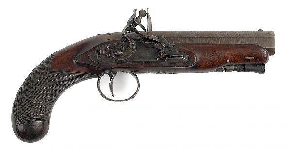 Smith English flintlock pistol 17595b