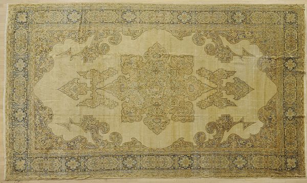 Kirman carpet ca 1930 15 9 x 9 7  17597a