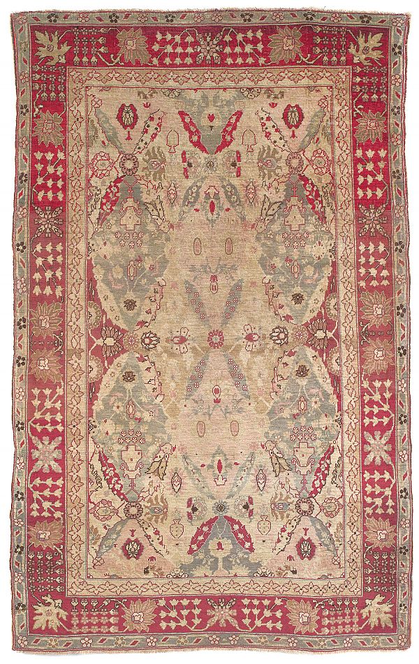 Lahore carpet 19th c 5 9 x 3 10  175977