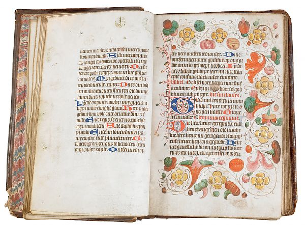 Dutch illuminated manuscript probably