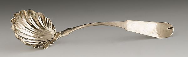 Virginia silver ladle ca. 1840 bearing