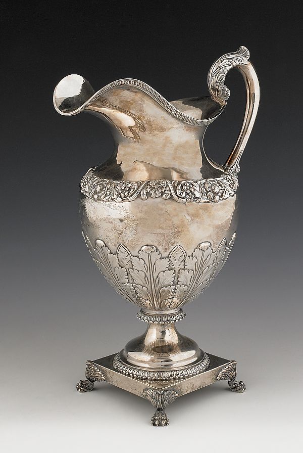 Philadelphia coin silver pitcher