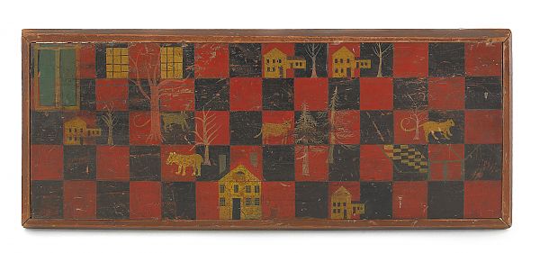 American painted pine gameboard 175a5a