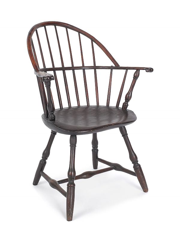 Pennsylvania sackback Windsor chair