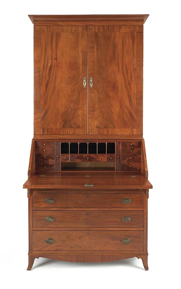 Pennsylvania Federal mahogany secretary