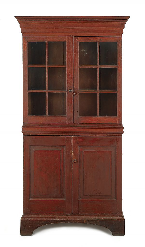 Canadian painted pine cupboard
