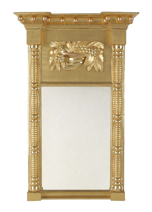 Federal giltwood mirror ca 1815 175bdb