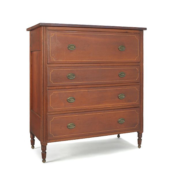 Pennsylvania Sheraton cherry chest