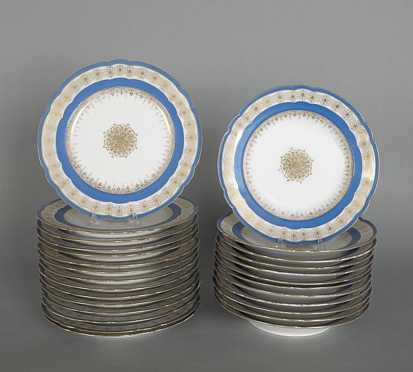 Twenty seven porcelain plates and 175c20