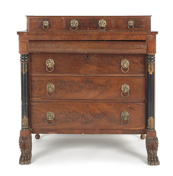 Pennsylvania Empire mahogany chest