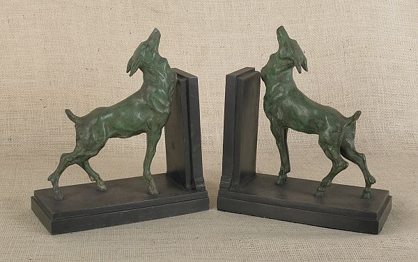 Pair of French patinated white 175d14
