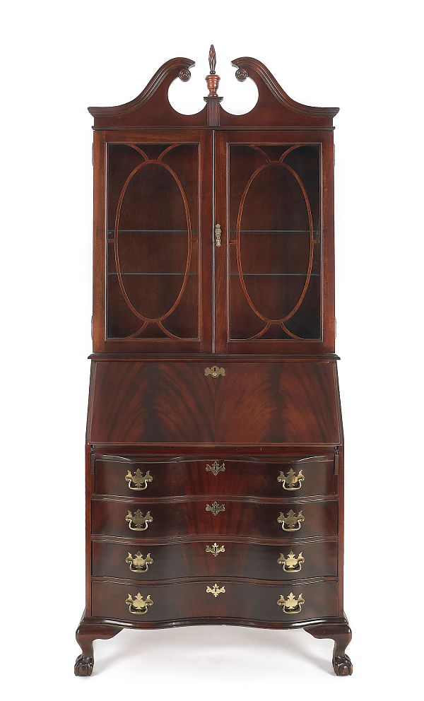 Jasper Cabinet Co. mahogany secretary