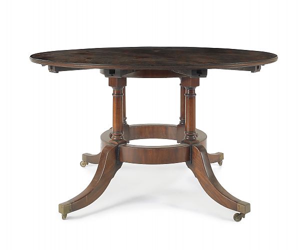 Regency style mahogany center table 175e4f