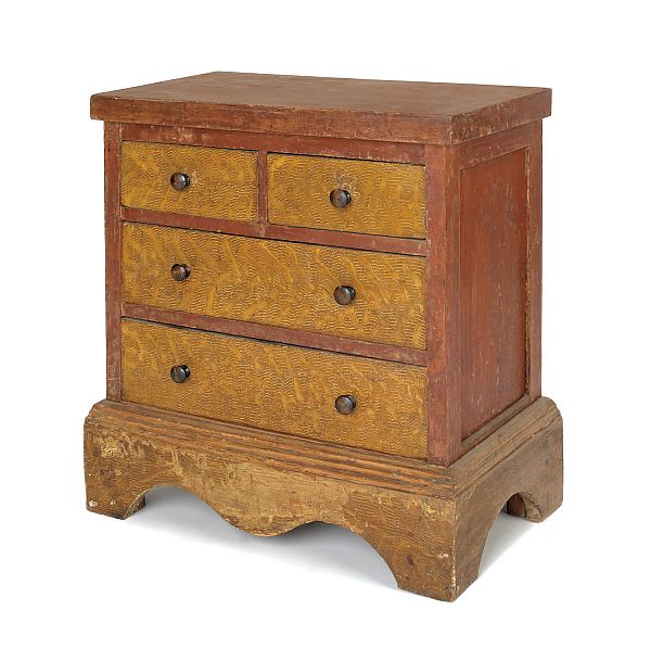 Pennsylvania painted childs chest of