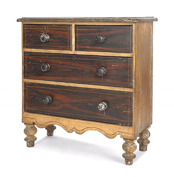 Victorian painted chest of drawers 175e8d