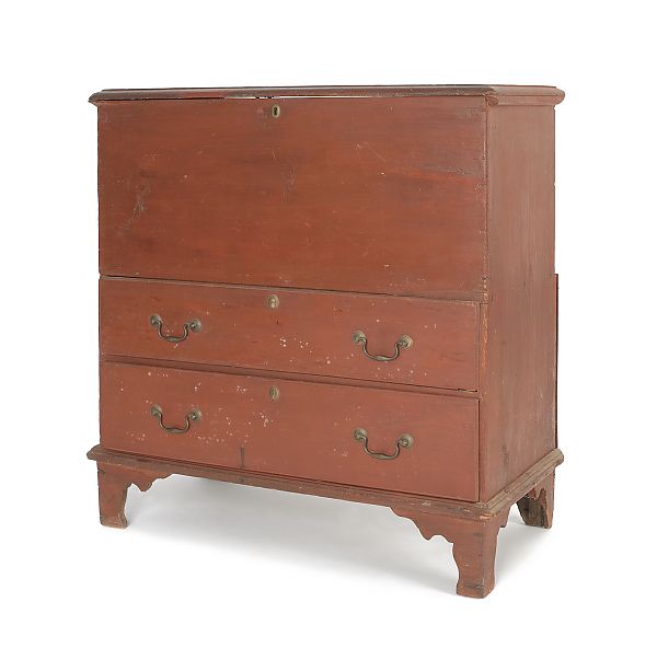 New England painted pine mule chest 175e94